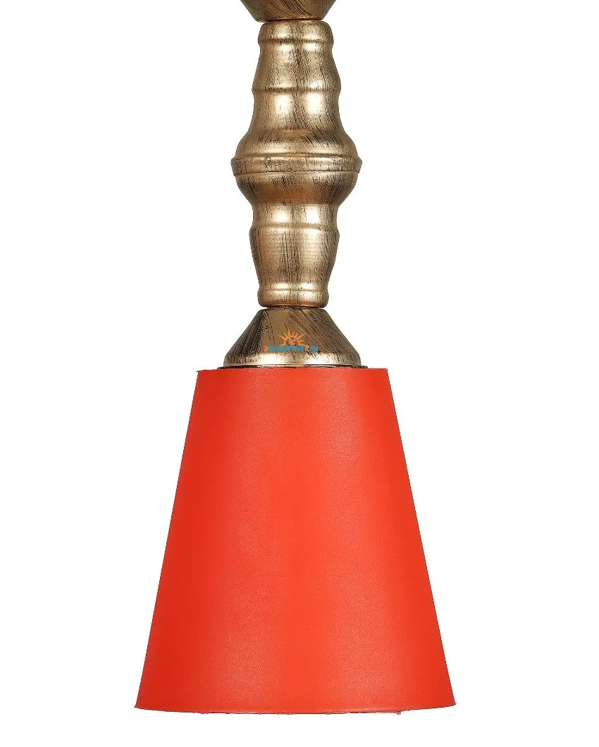 Modern Single Antic Hanging With Pvc Glass Ceiling Lamp