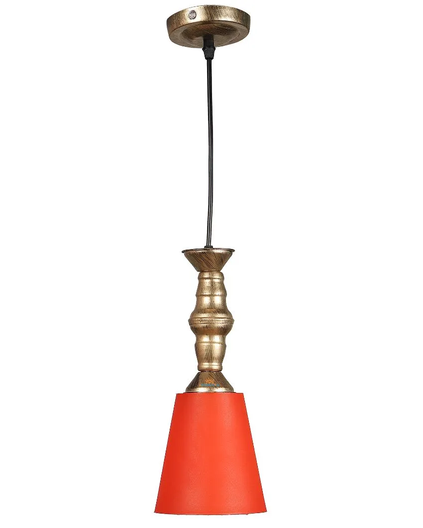Modern Single Antic Hanging With Pvc Glass Ceiling Lamp