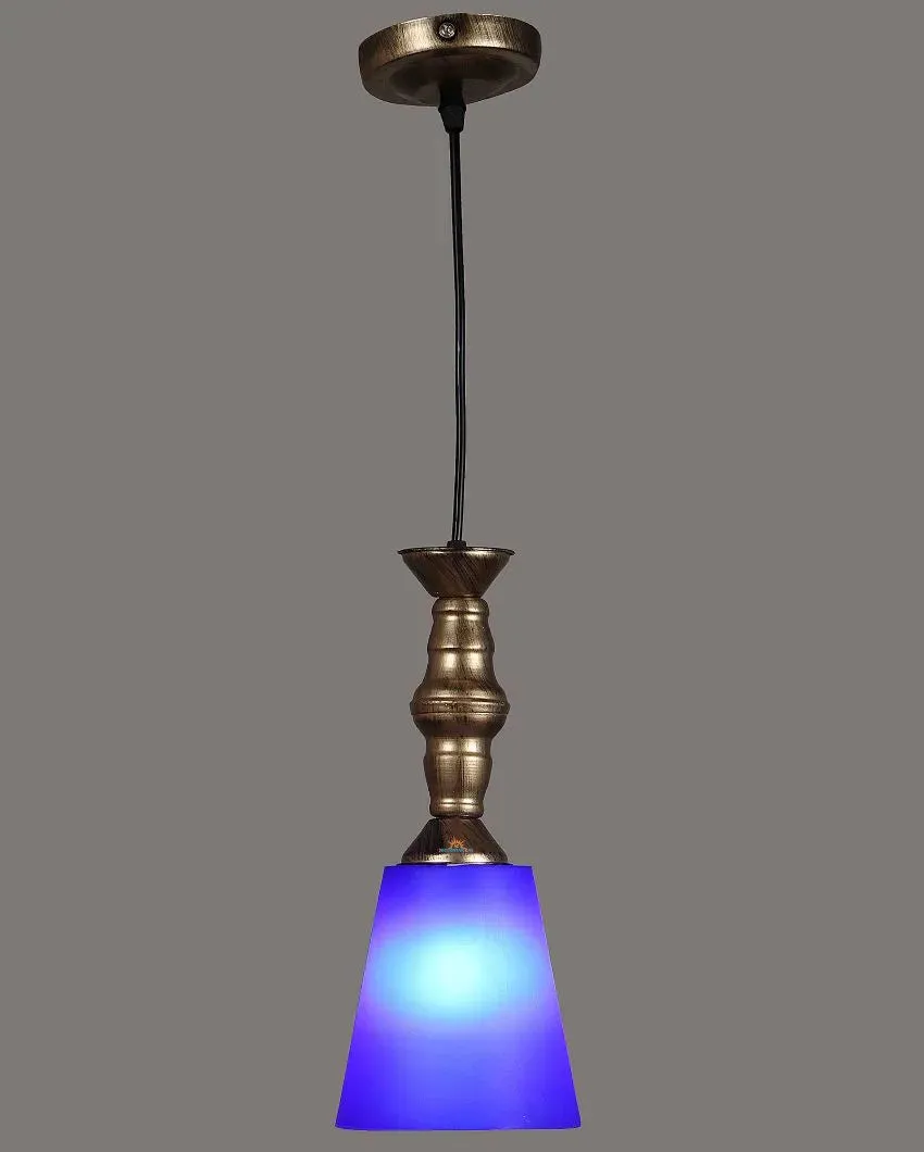 Modern Single Antic Hanging With Pvc Glass Ceiling Lamp