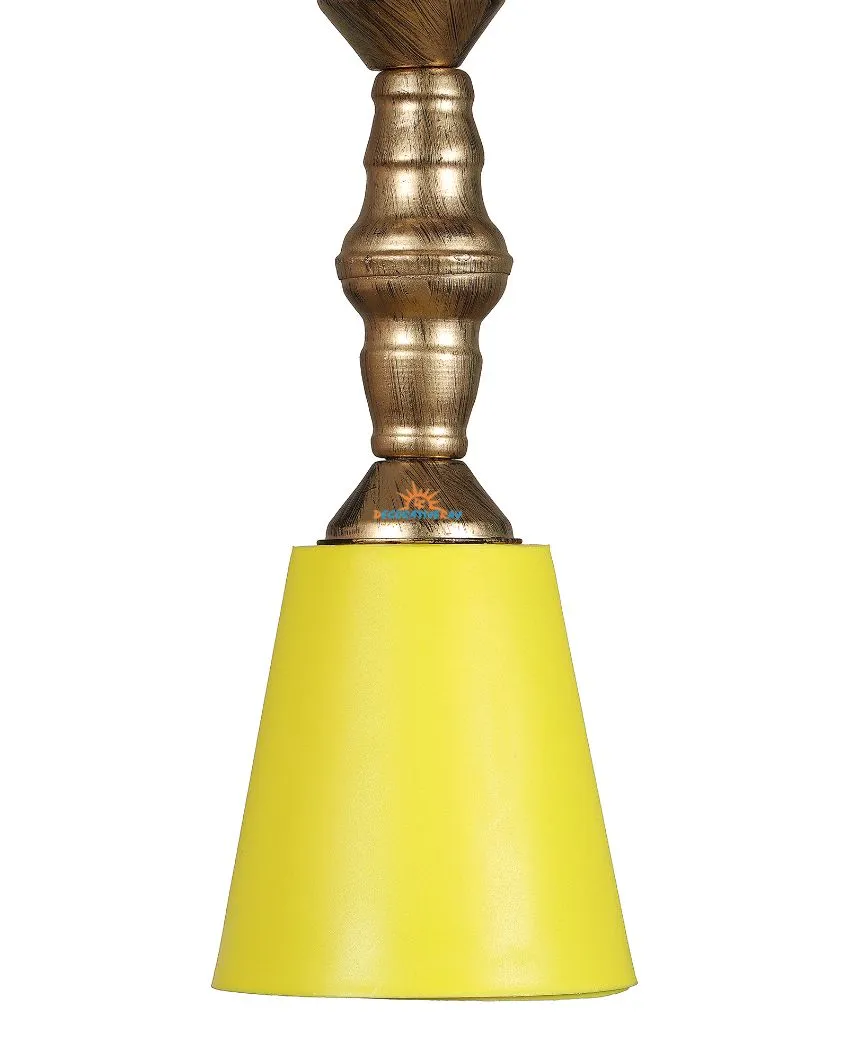 Modern Single Antic Hanging With Pvc Glass Ceiling Lamp