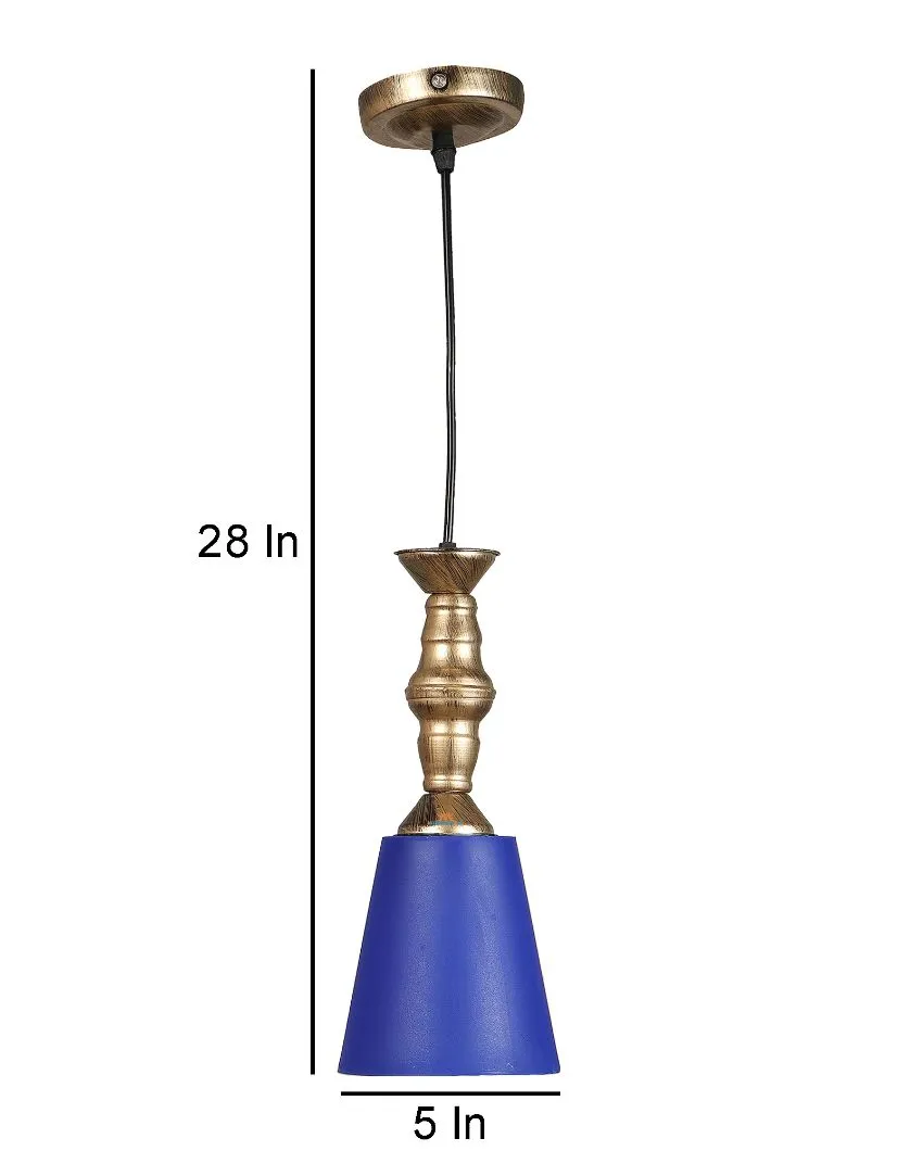 Modern Single Antic Hanging With Pvc Glass Ceiling Lamp