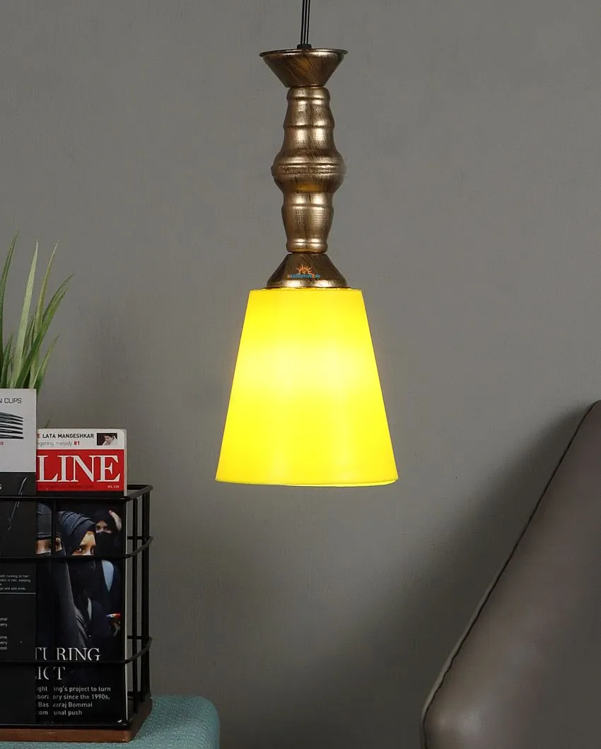Modern Single Antic Hanging With Pvc Glass Ceiling Lamp