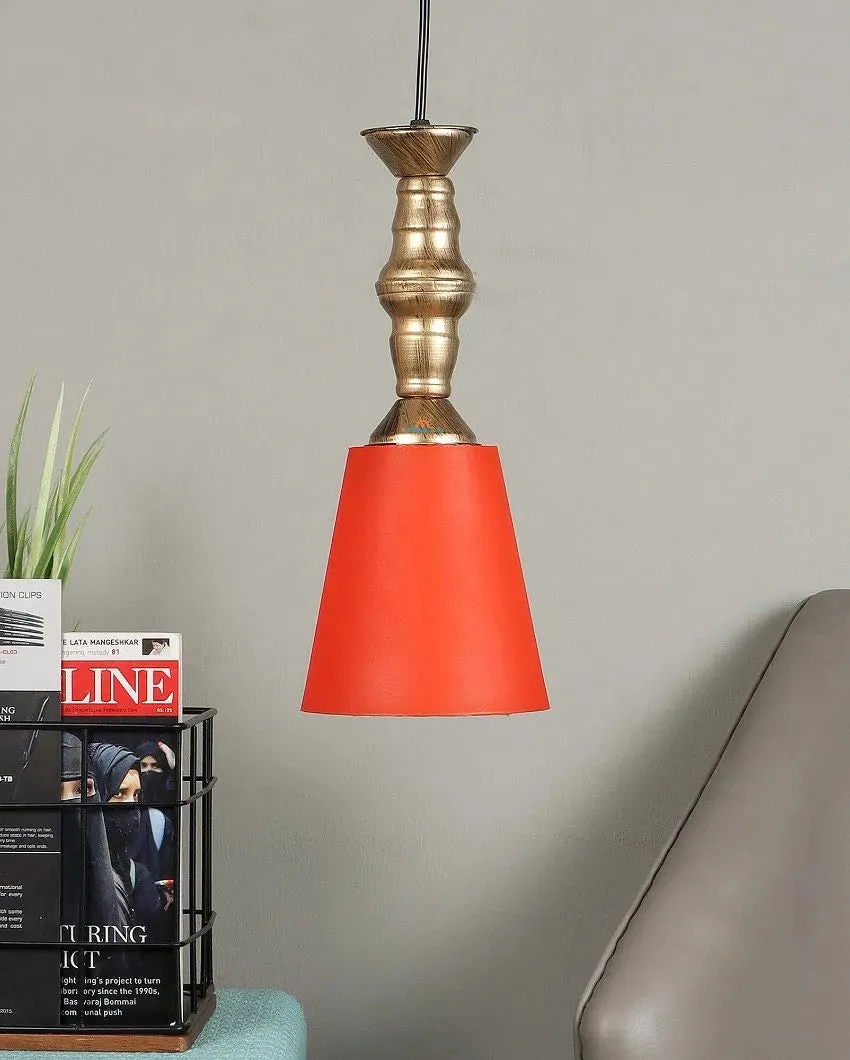 Modern Single Antic Hanging With Pvc Glass Ceiling Lamp
