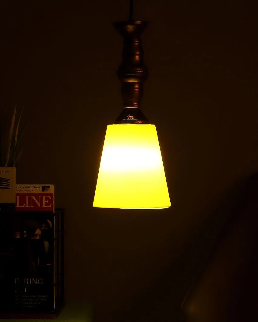 Modern Single Antic Hanging With Pvc Glass Ceiling Lamp