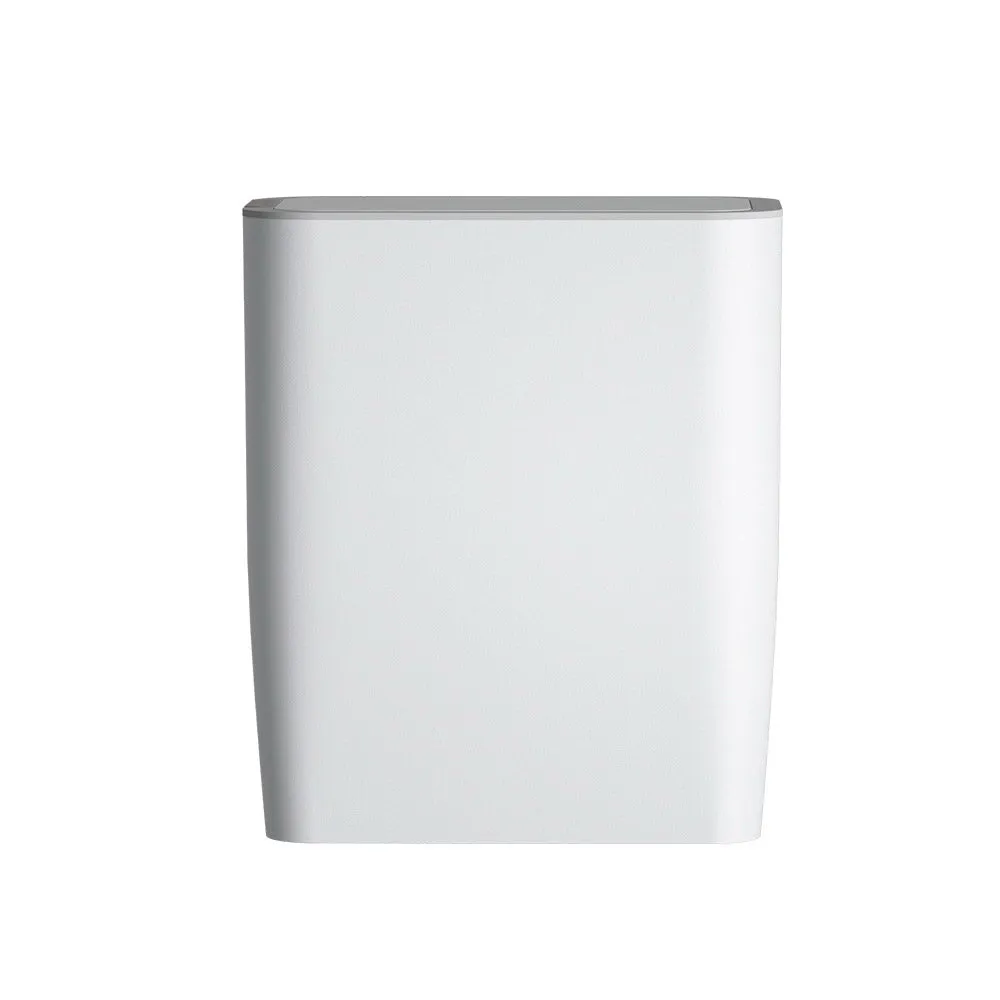 Motion Sensor Bin Automatic Rubbish Bins Waste Trash Can White 9L