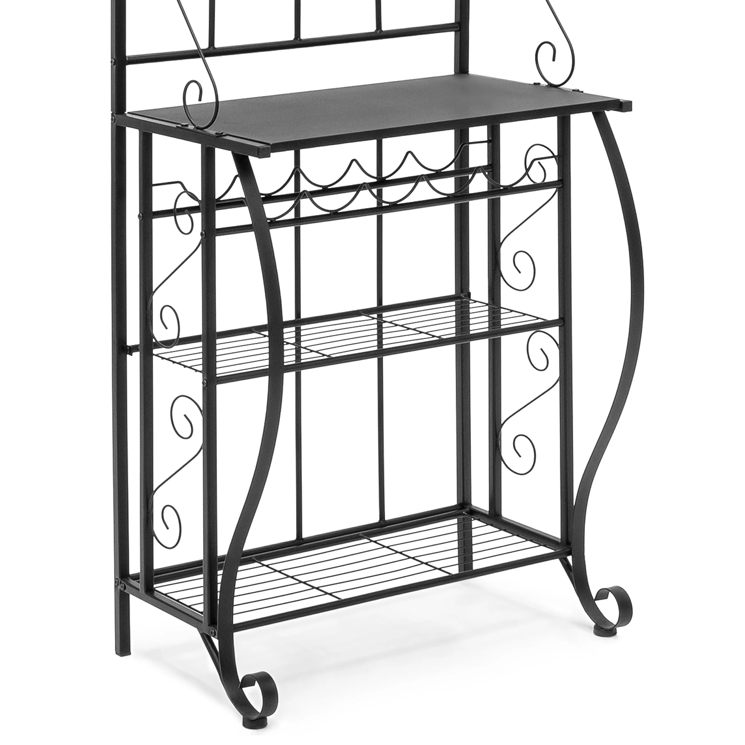 Multiuse 5-Tier Metal Kitchen Bakers Rack
