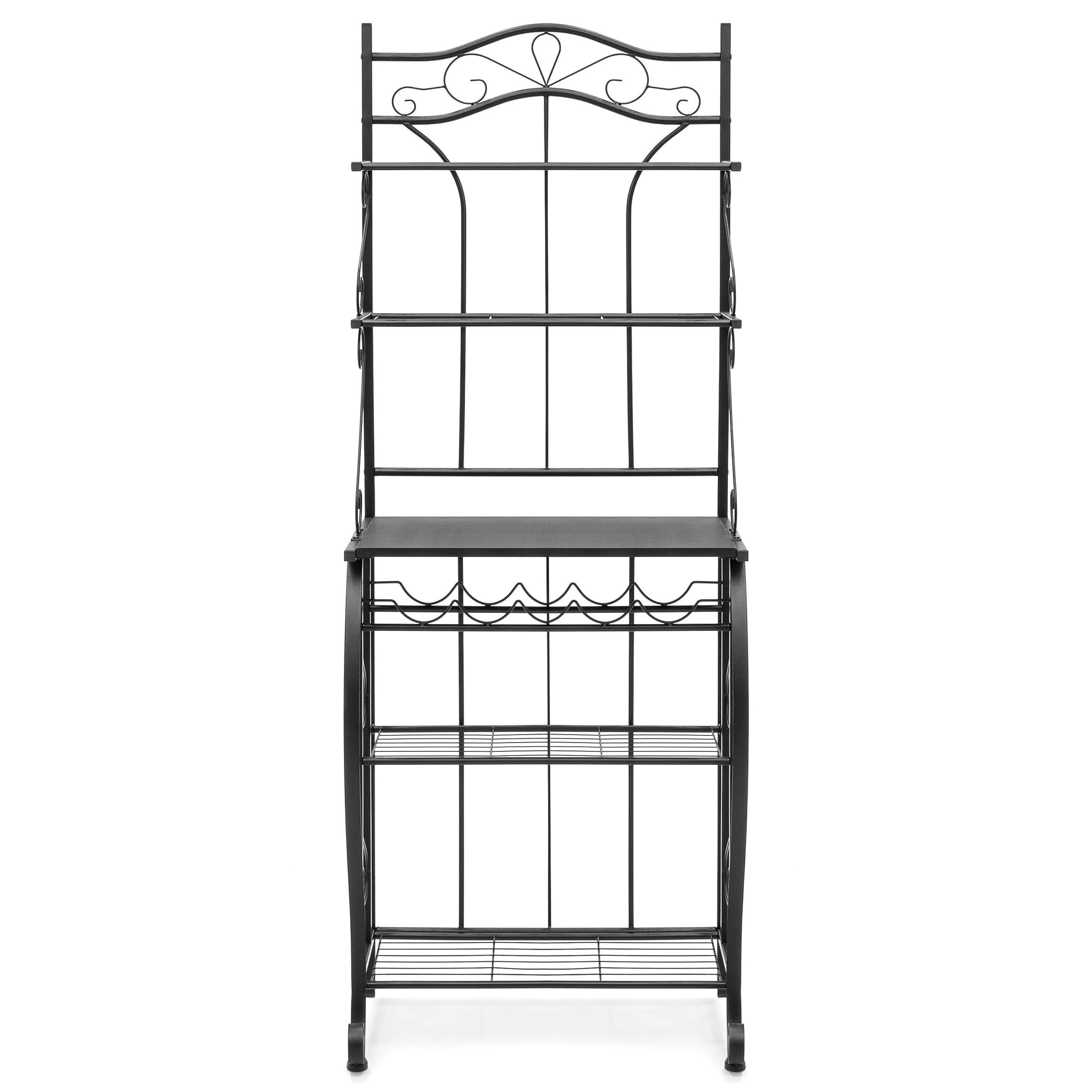 Multiuse 5-Tier Metal Kitchen Bakers Rack