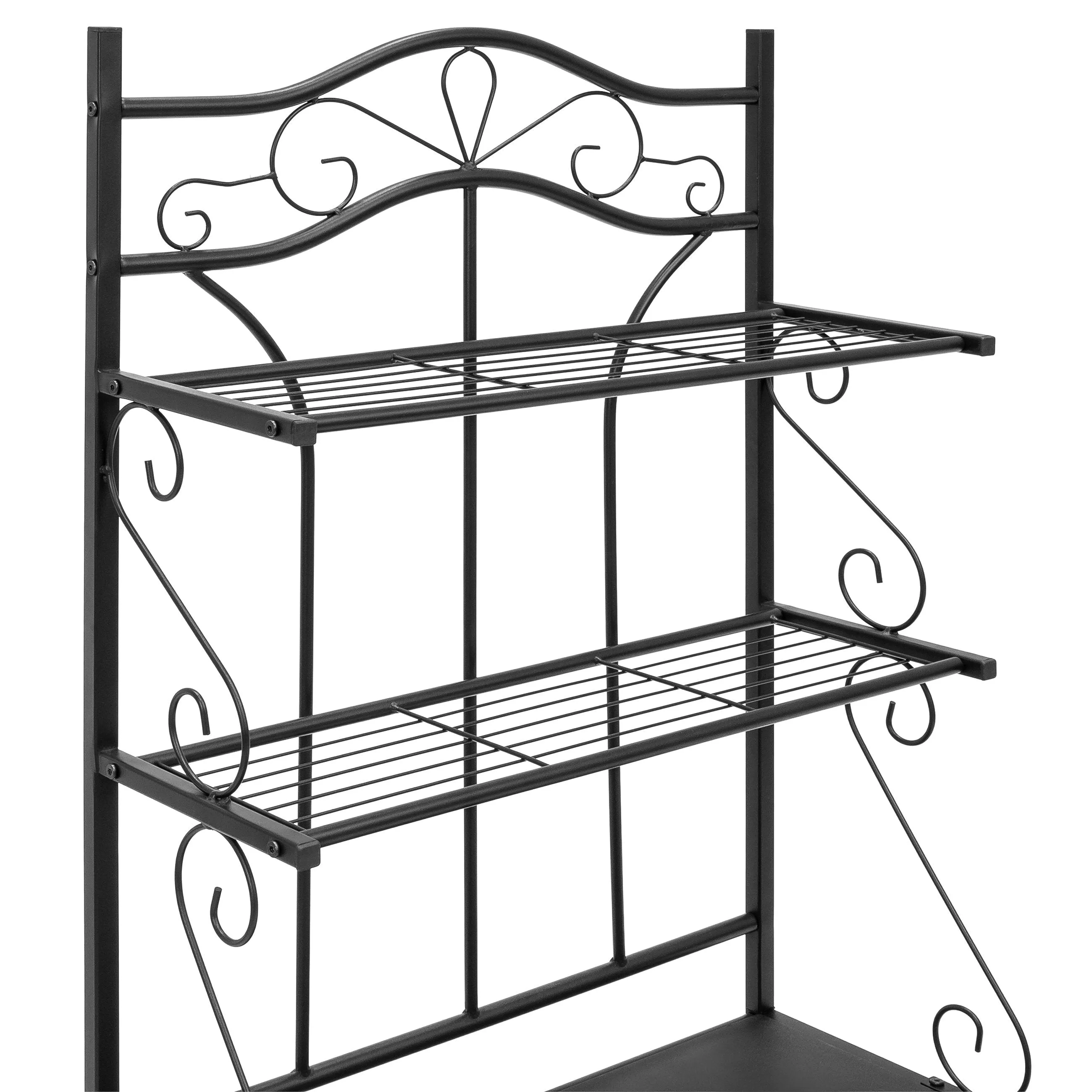 Multiuse 5-Tier Metal Kitchen Bakers Rack