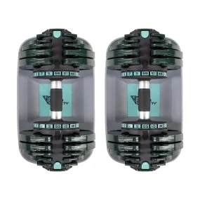NonZero Gravity PowerDyne 55lbs Adjustable Dumbbell Set - Aspen