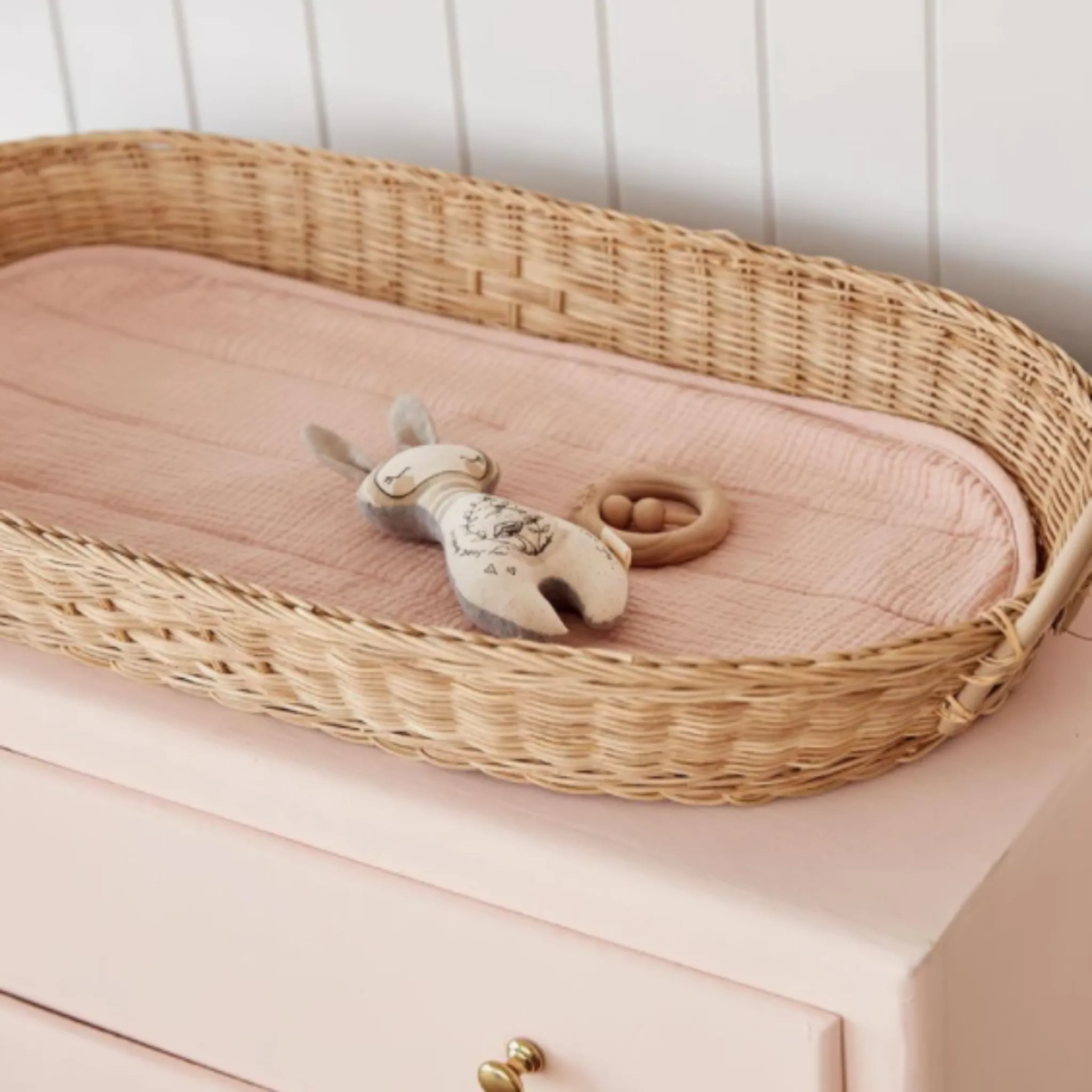 Olli Ella - Luxe Organic Cotton Liner Rose