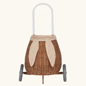 Olli Ella Rattan Bunny Luggy with Lining – Gumdrop