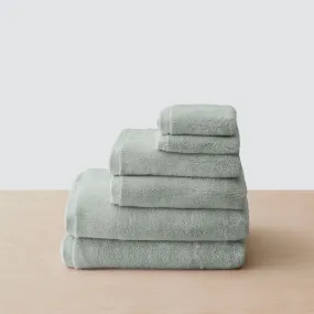 Organic Plush Bath Towel Set