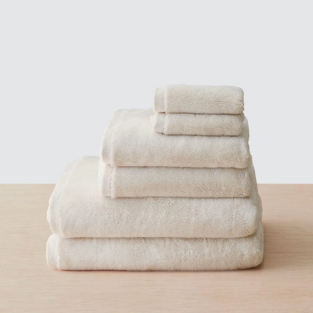 Organic Plush Bath Towel Set