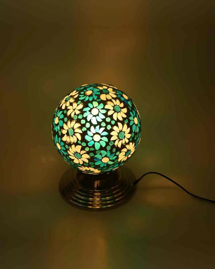 Ortensia Decorative Home LED Compatible Stylish Night Table Lamp | 6 x 8 inches