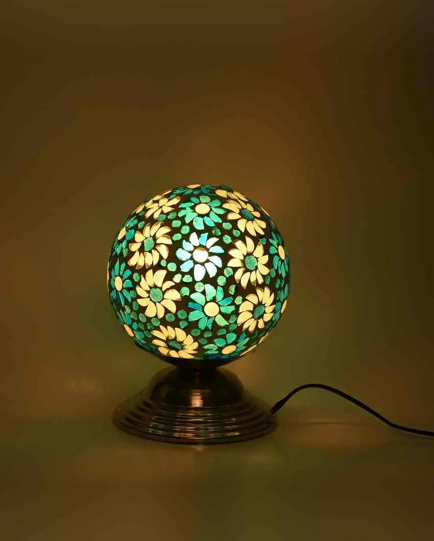 Ortensia Decorative Home LED Compatible Stylish Night Table Lamp | 6 x 8 inches