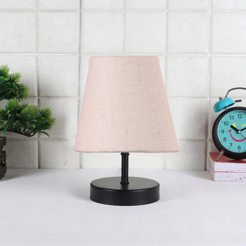 Otravo Table Lamp With Jute Shade - White