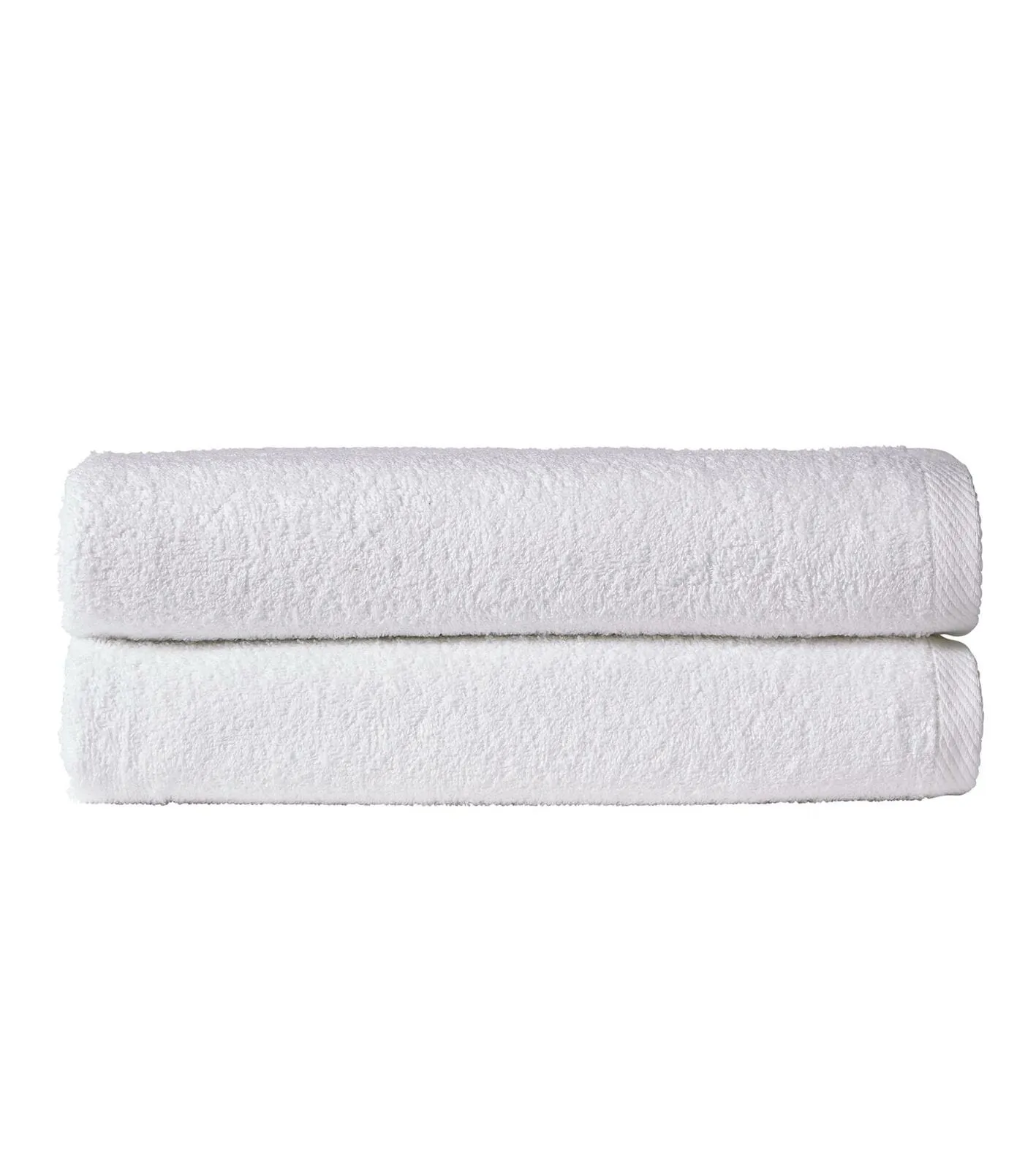 Pack of 2 Large Luxury Quick-Drying Indus Valley Cotton Bath Sheets 80x140 cm for Home Travel Gym Holidays Multiple Colours by OLIVIA ROCCO