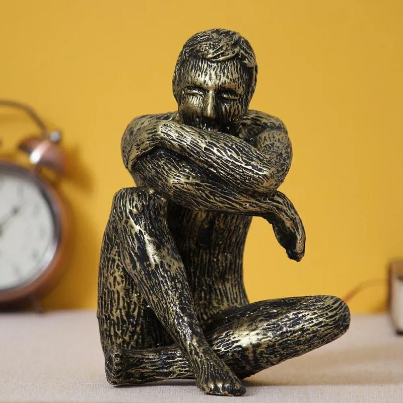 Pondering Human Showpiece