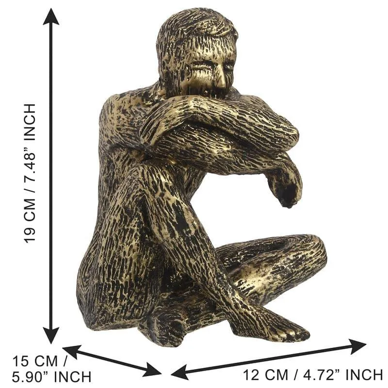 Pondering Human Showpiece