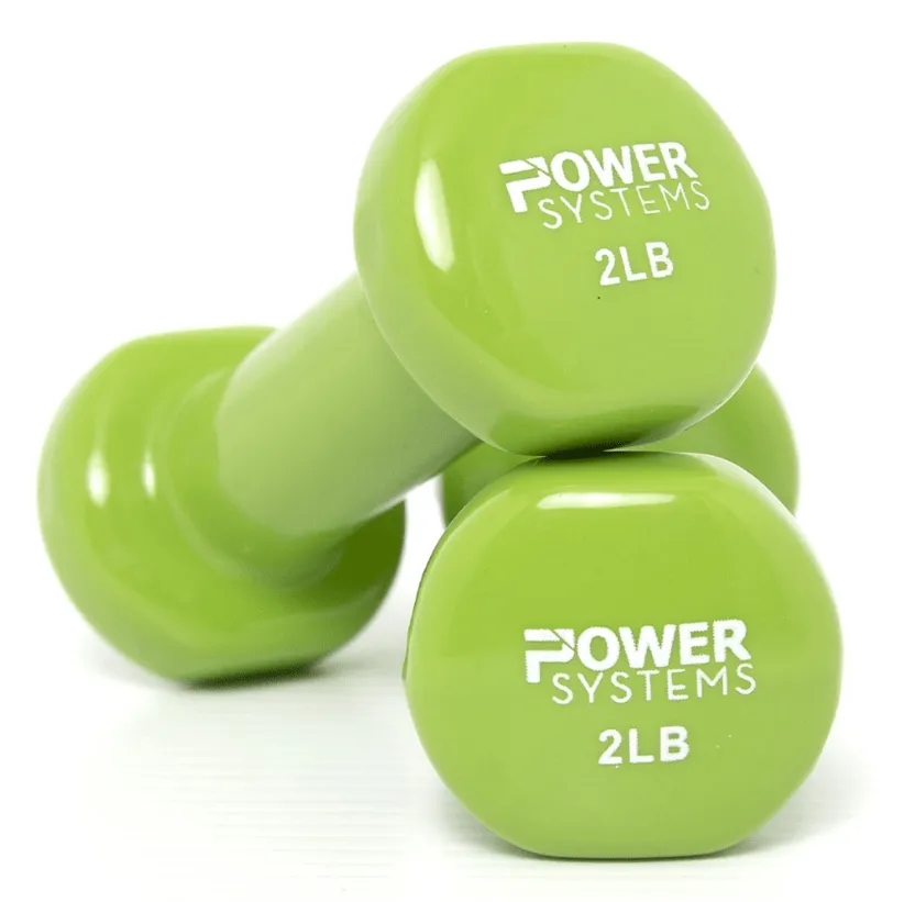 Power Systems Deluxe Vinyl Coated Dumbbell