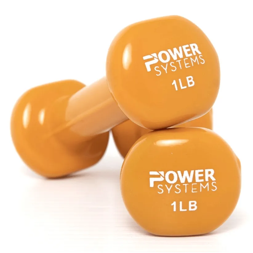 Power Systems Deluxe Vinyl Coated Dumbbell