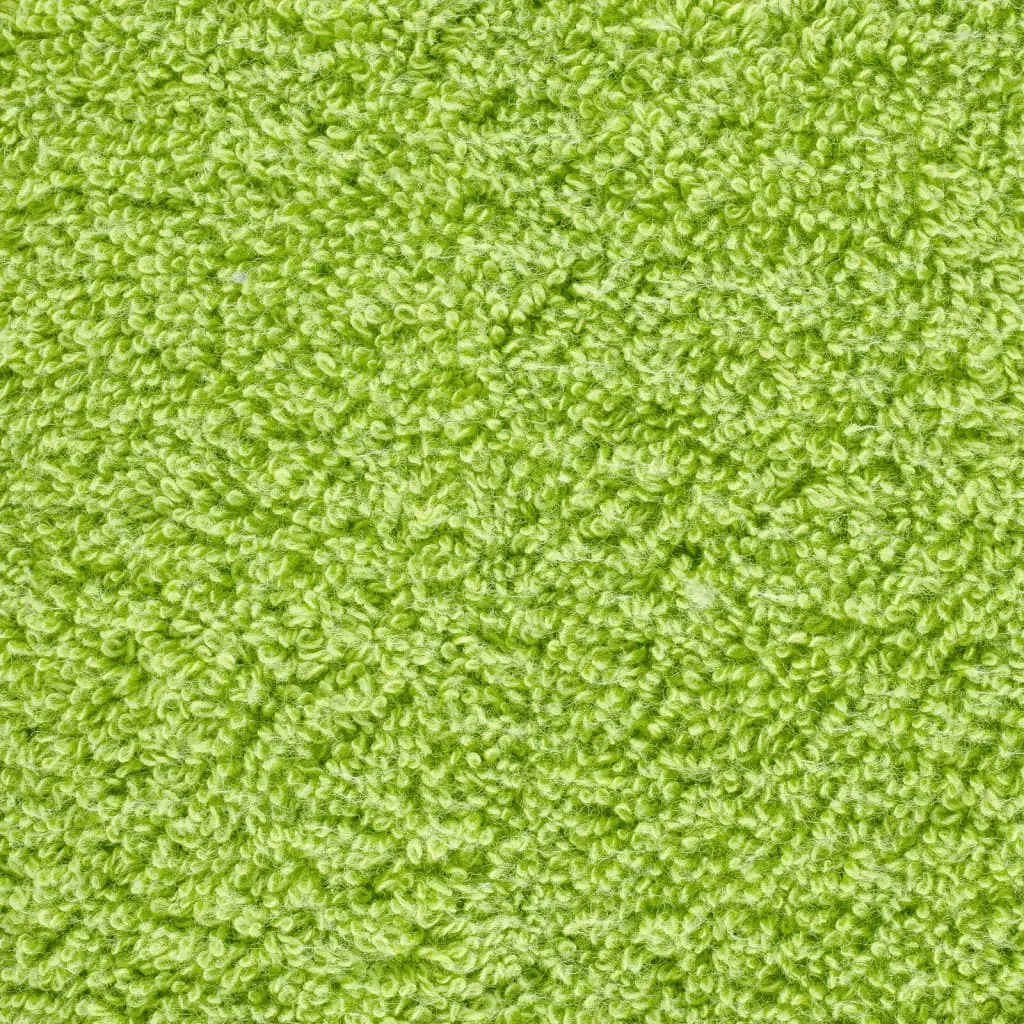 Premium Washcloths 10 pcs Apple Green 30x30 cm 600 gsm 100% Cotton