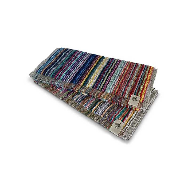 Rescue Terry Cotton Quick Dry Gym Towel (Multicolor) - Set Of Two