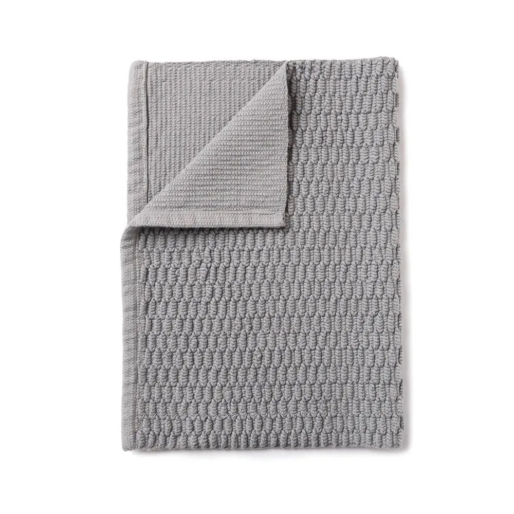 RIB TWILL Cotton Anti Slip Bath mat