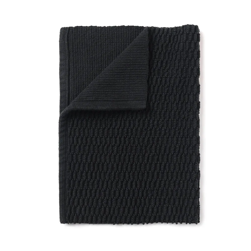 RIB TWILL Cotton Anti Slip Bath mat