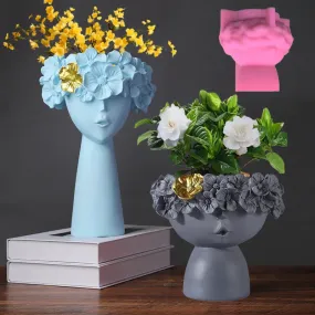 Silicone Mold for DIY Vases (no vase included)