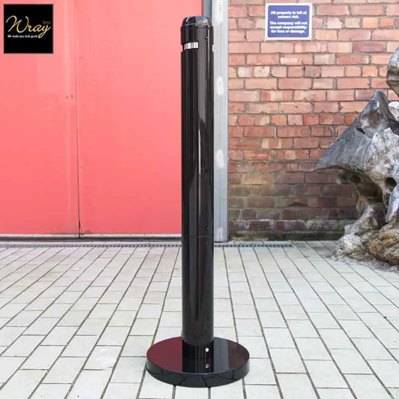 Smoking Ashtray Pole Bin