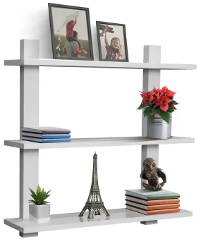 Sorbus Floating Shelf — Asymmetric Square Wall Shelf