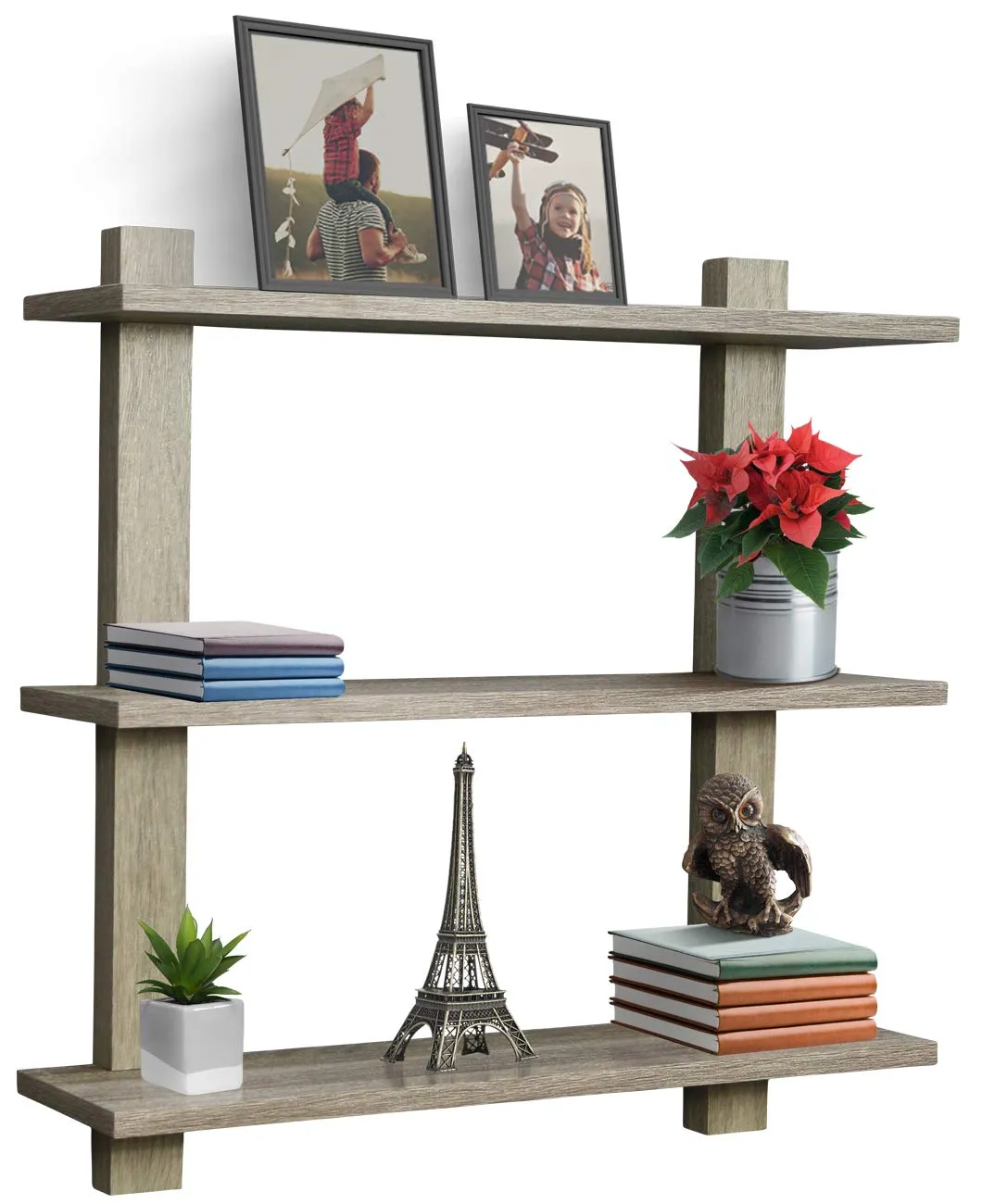 Sorbus Floating Shelf — Asymmetric Square Wall Shelf