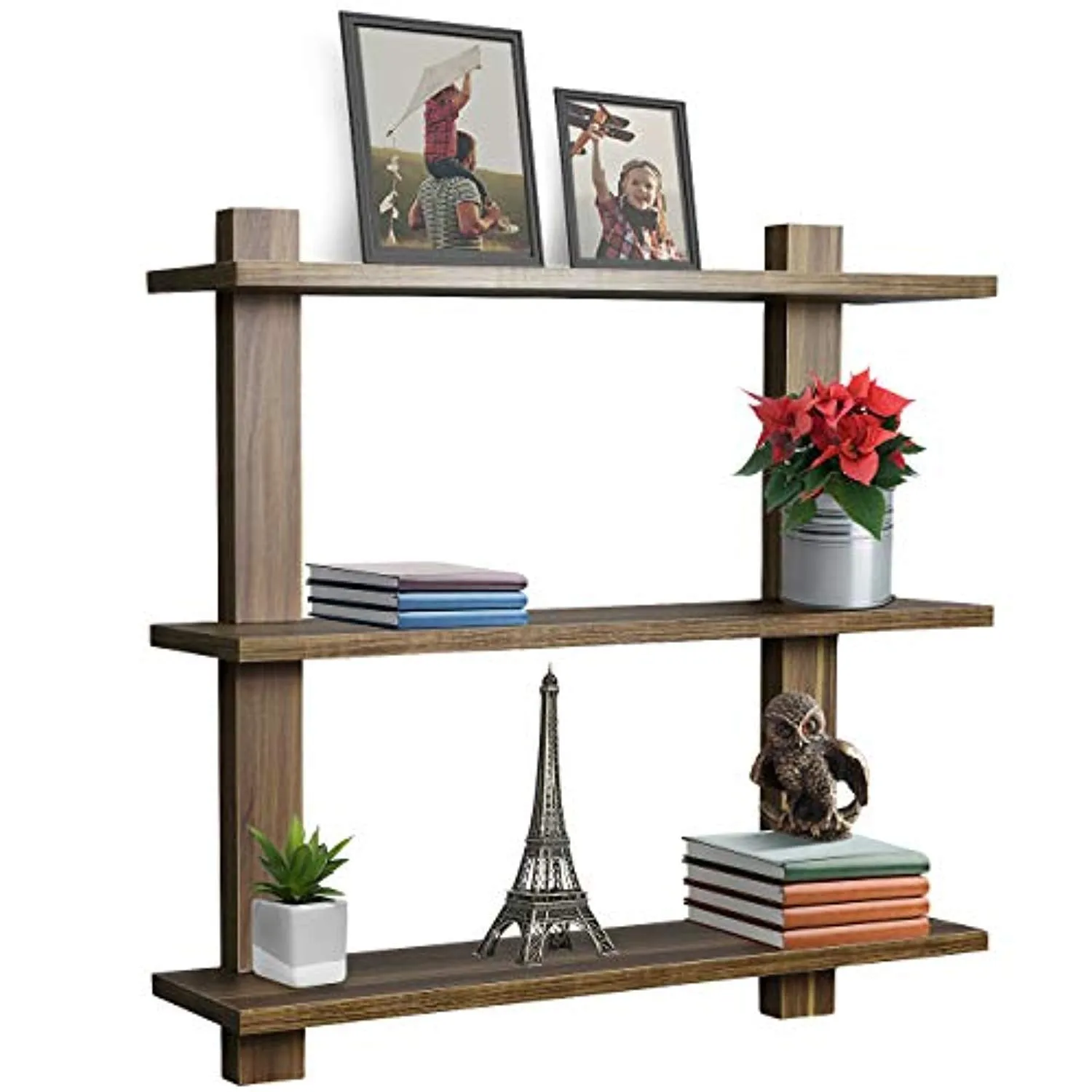 Sorbus Floating Shelf — Asymmetric Square Wall Shelf