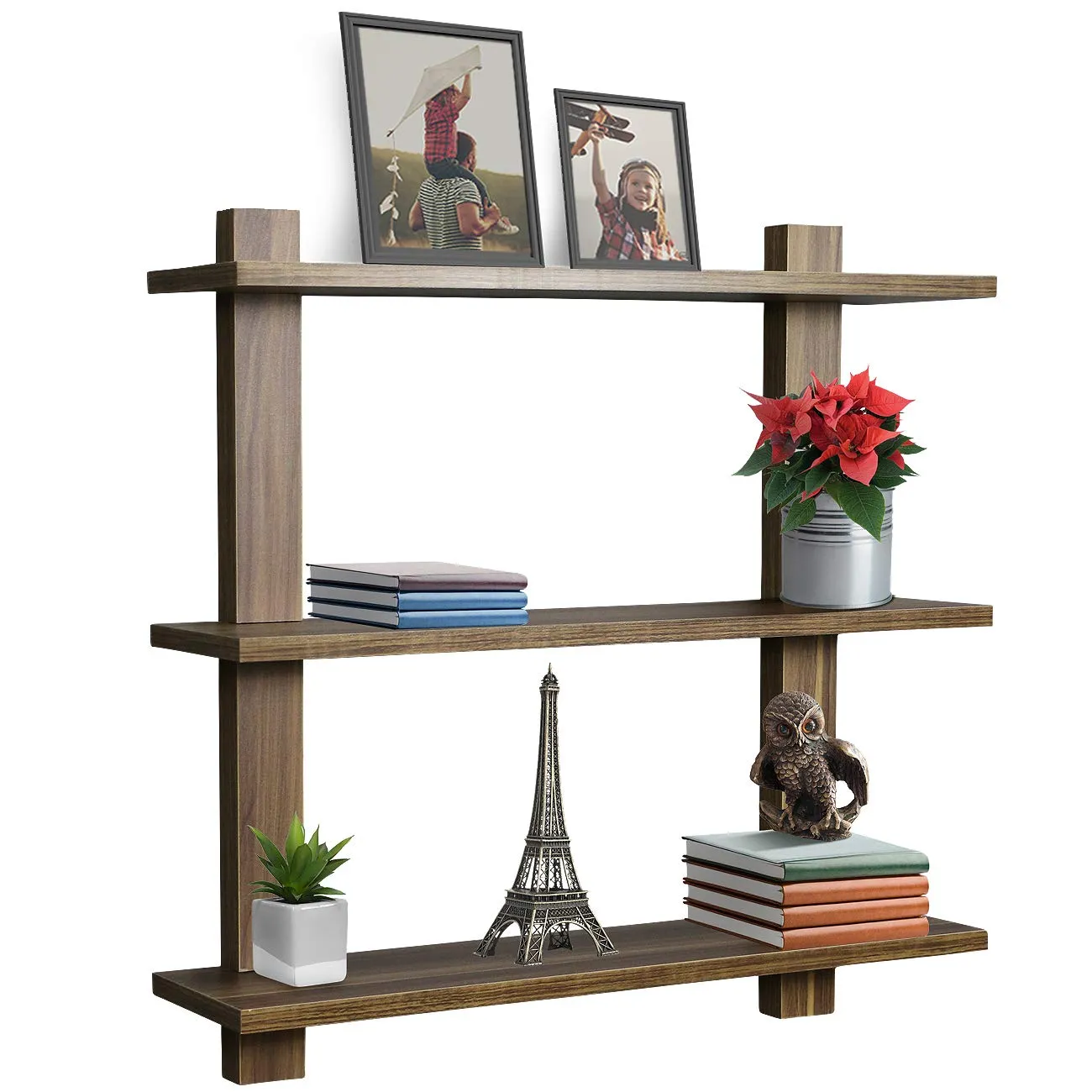 Sorbus Floating Shelf — Asymmetric Square Wall Shelf