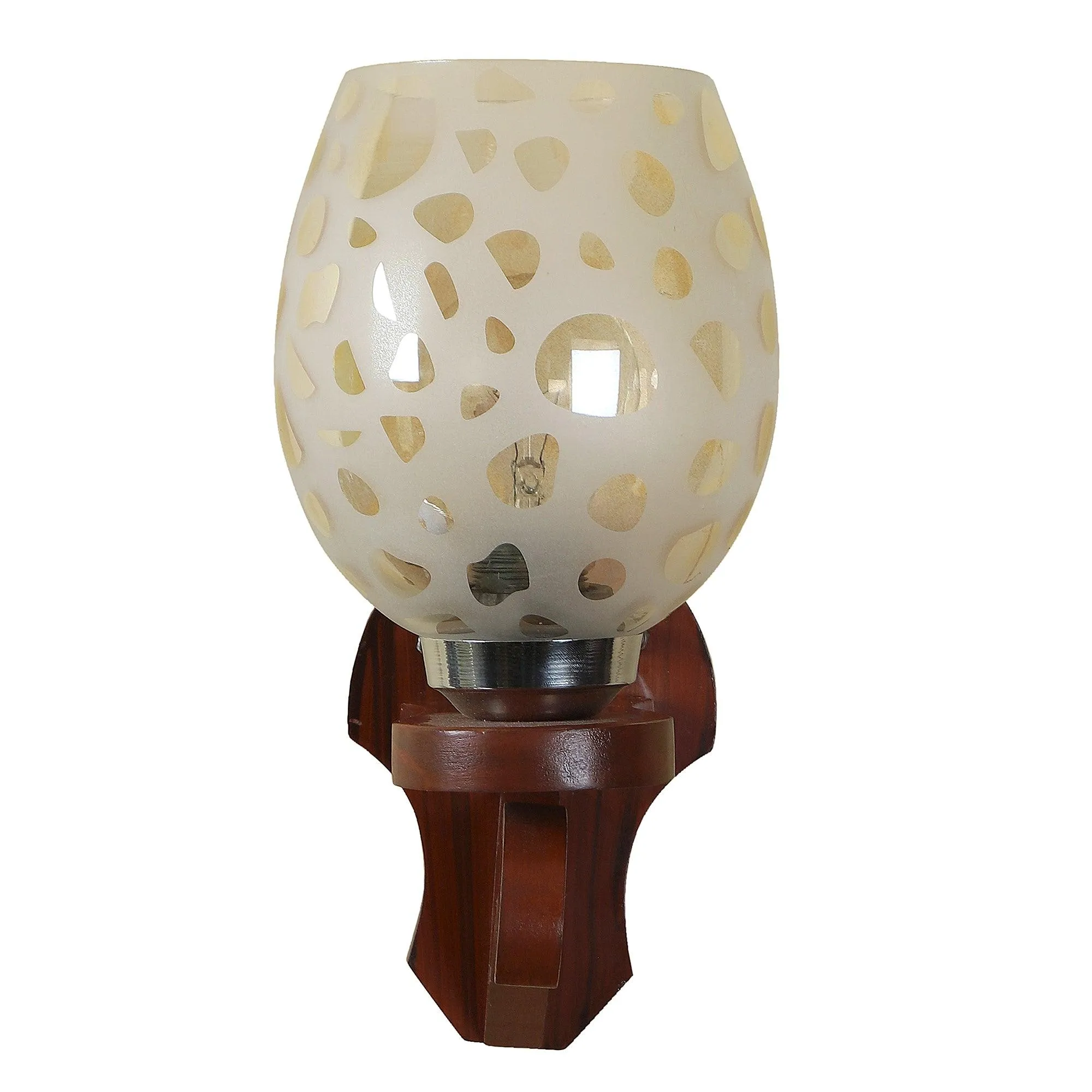 Stylish & Classy Brown Wood Wall Light