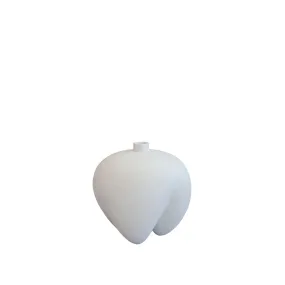 Sumo Vase, Mini - Bone White