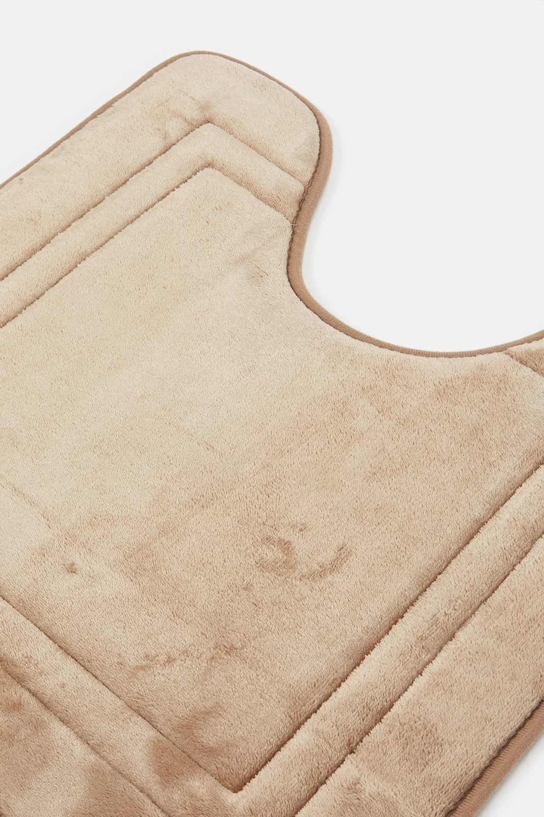 Taupe Bath Mat Set (2 Piece)