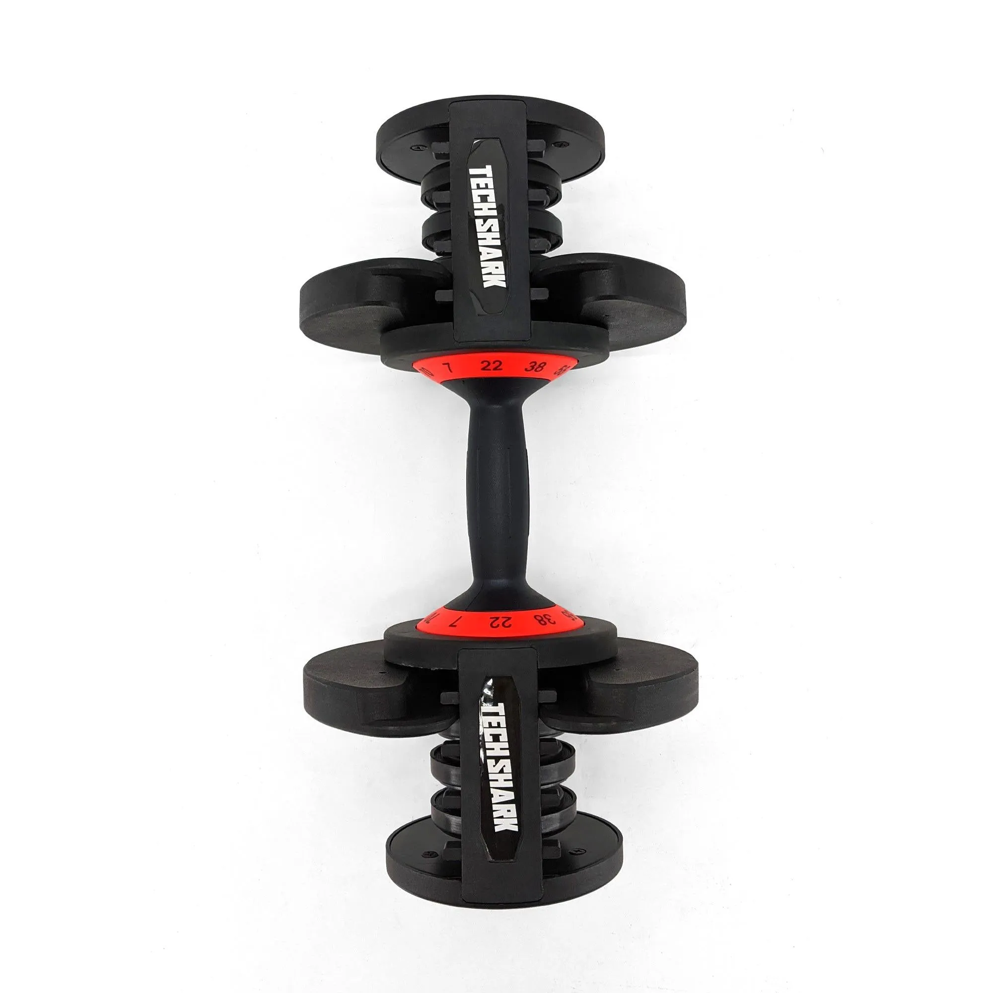 TechShark™ Twist 32 Adjustable Dumbbell 70 lbs