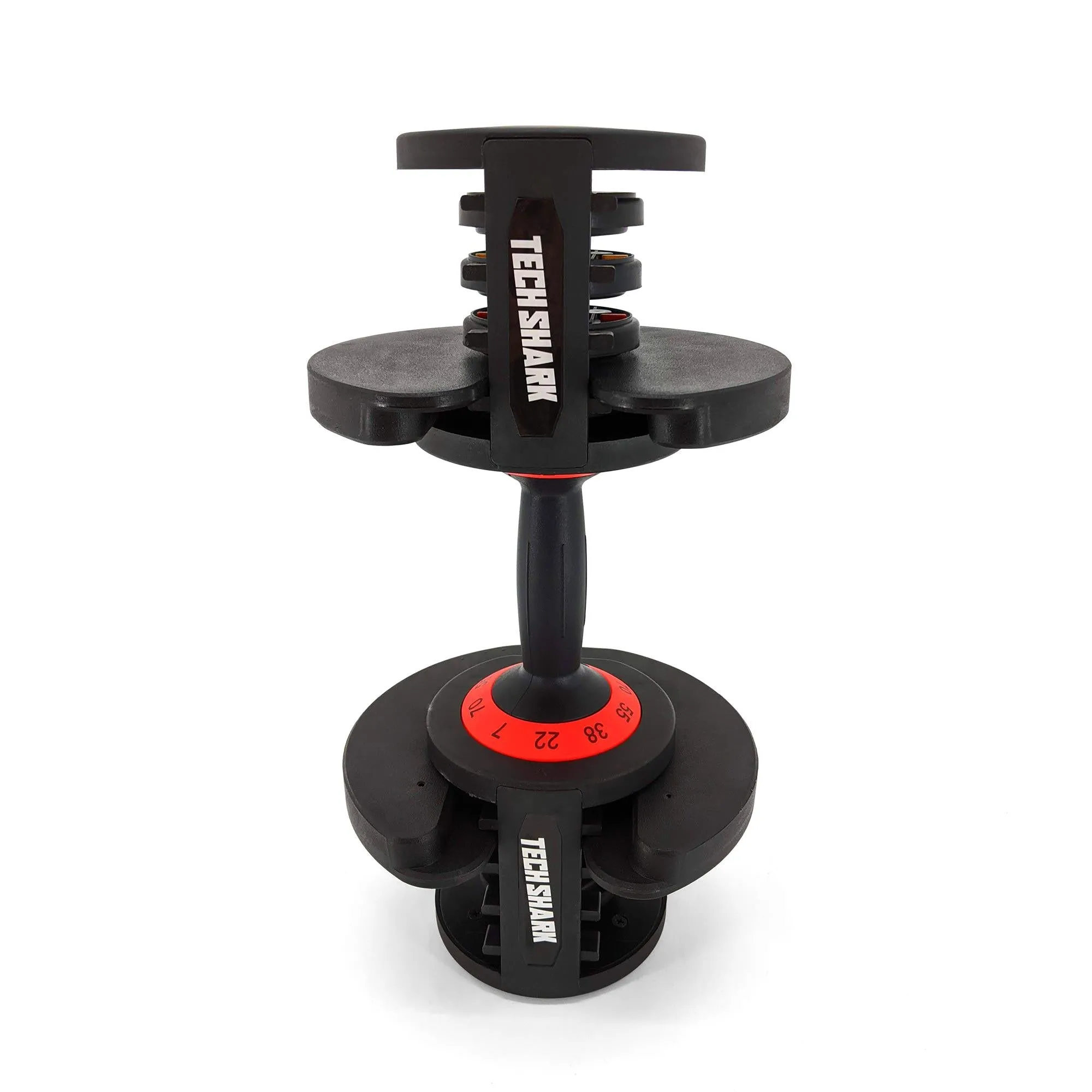 TechShark™ Twist 32 Adjustable Dumbbell 70 lbs