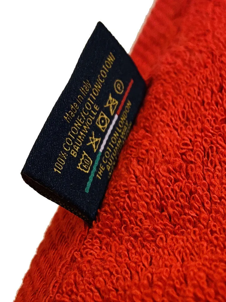 The Cotton Luxury Bath Towel - Rosso Ciliegia