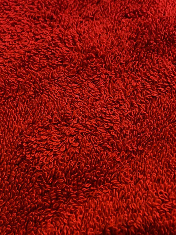 The Cotton Luxury Bath Towel - Rosso Ciliegia