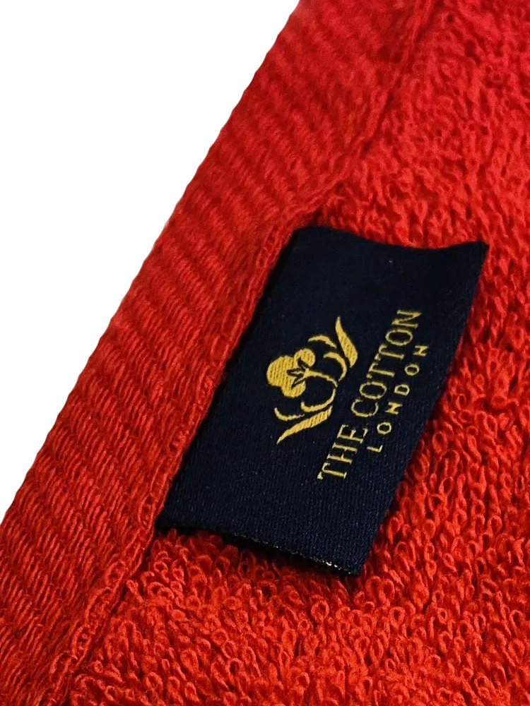 The Cotton Luxury Bath Towel - Rosso Ciliegia