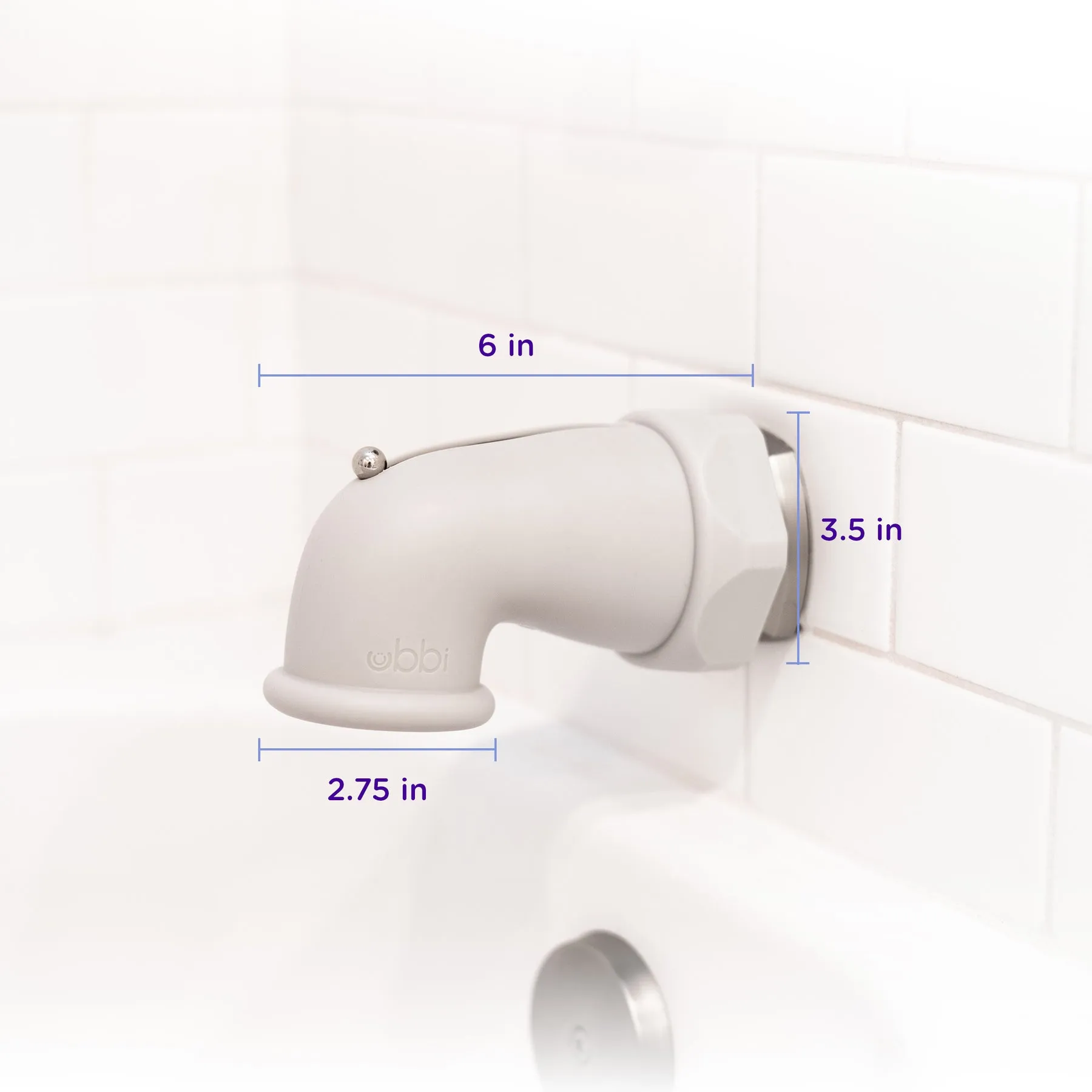 Ubbi Spout Guard - Grey