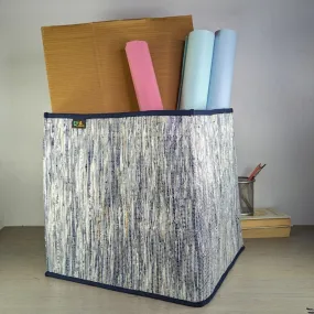 Upcycled Handwoven Collapsible Storage Basket Big (CSBB0424-011) PS_W