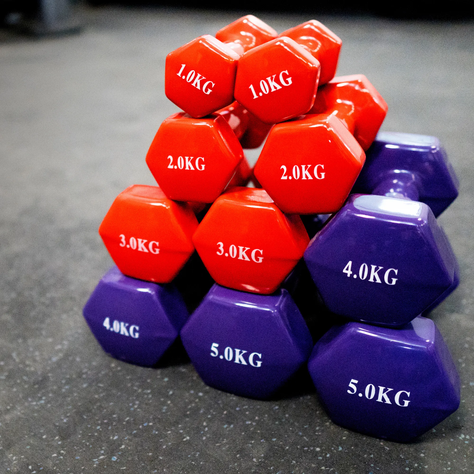 Vinyl Dumbbells - Sold as Pair