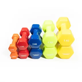 Vinyl Dumbbells - Sold as Pair