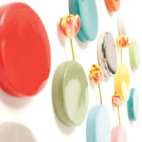 Wall Dot Ceramic Flower Vase Kit