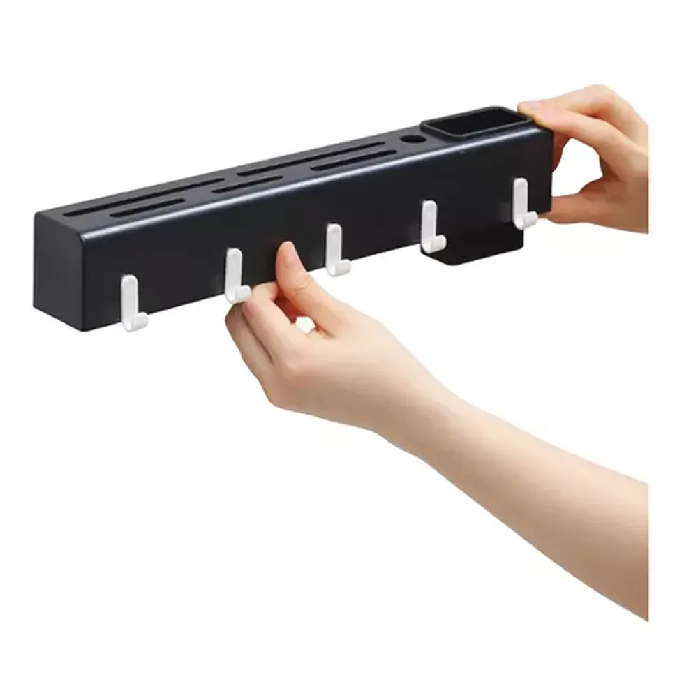 Wall-Mounted Sturdy Utensils Storage Rack F49-8-1293
