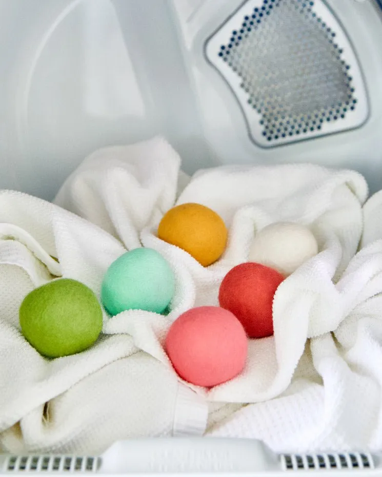 Wool Dryer Balls · 6 Pack